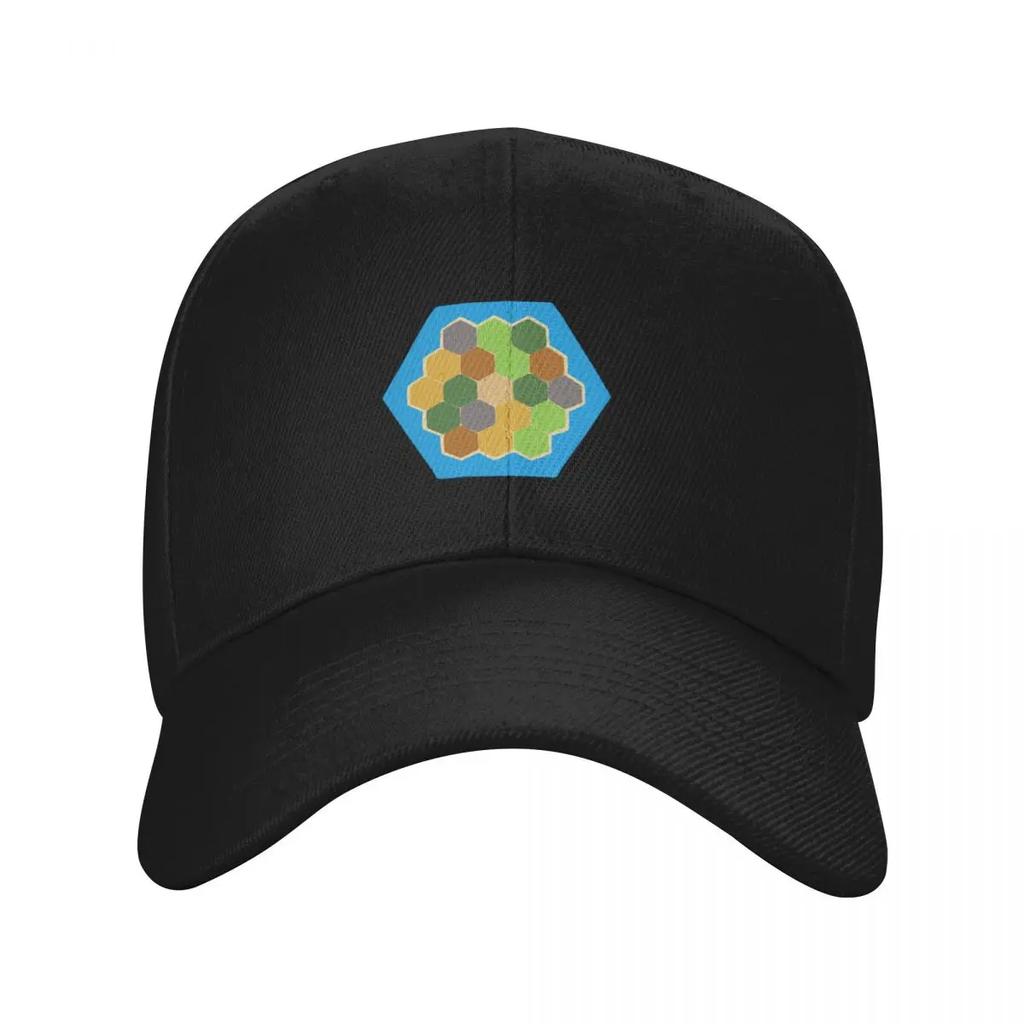 Minimalist Catan Baseball Cap fashionable hard hat Mountaineering Unisexs Hats Womens