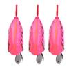 3Pcs Artificial Simulation Soft Sequin Fishing Lure Bait Fishing Accessory 5.5cm4#