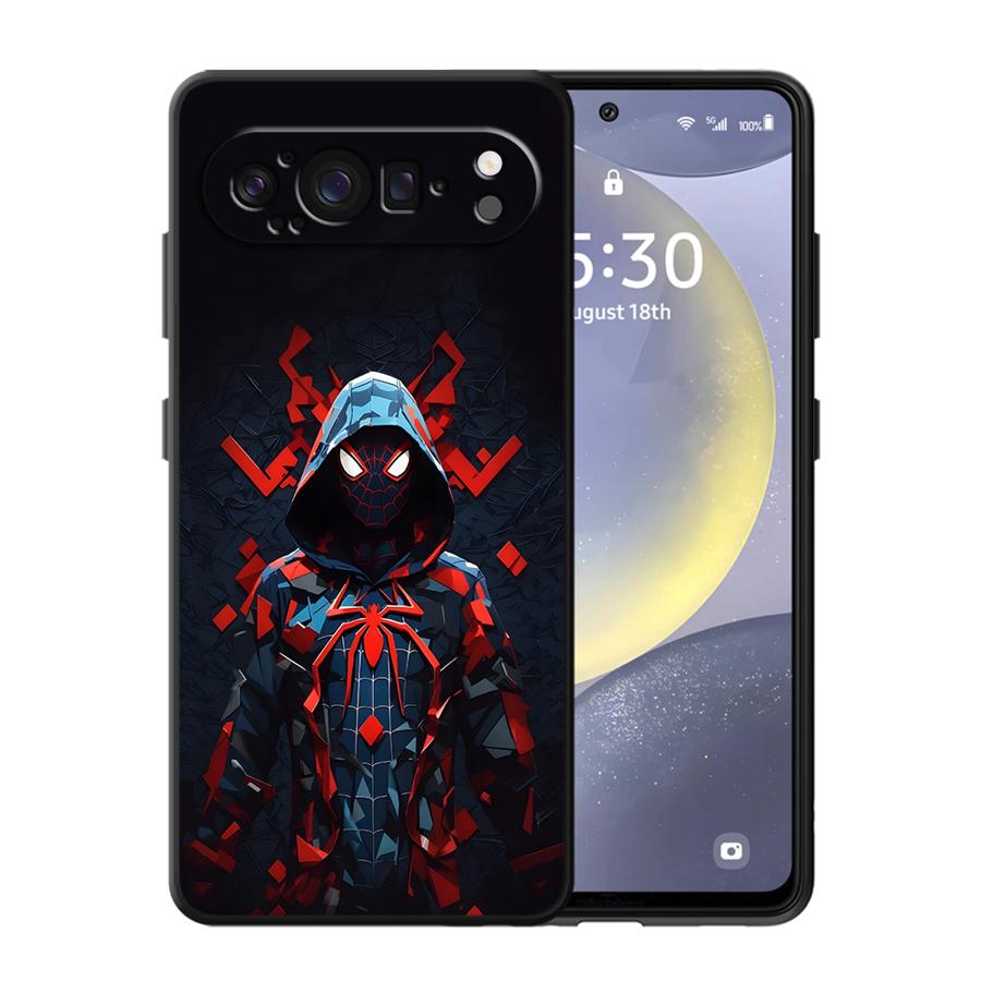 Marvel Smart Spider Man Hoesje voor Google Pixel 7a 9a 6a 10 9 Pro XL 8a 6 7 8 Pro Funda Telefoonhoesje Google Pixel 8a