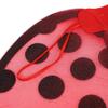 Ladybird Foldable Wing for Childrens Role Play Costume Soft Fabric Design Comfortable Wear at Halloween Parties and Themed Event