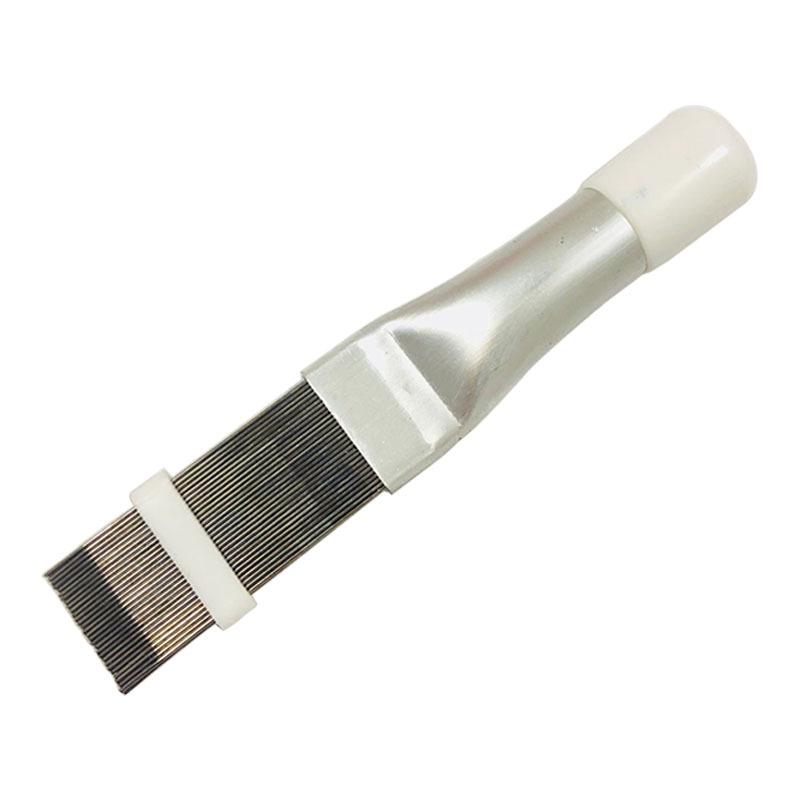 Stainless Steel Air Conditioner Fin Comb - Straight Row Condenser Brush for Refrigeration Tools