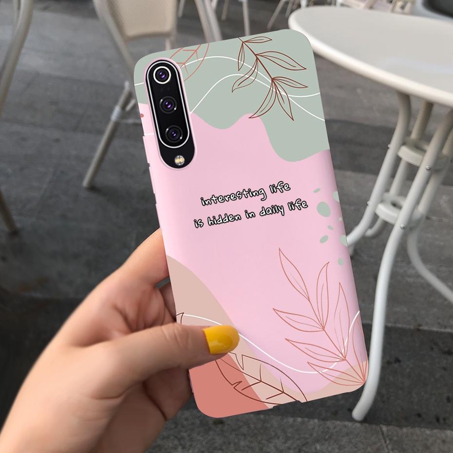 Lovely Printing Jelly Phone Case For Xiaomi Mi 9 SE Mi9 Soft Silicone TPU Back Cover For Xiaomi Mi 9 Lite Mi 9SE 9 SE Bumper