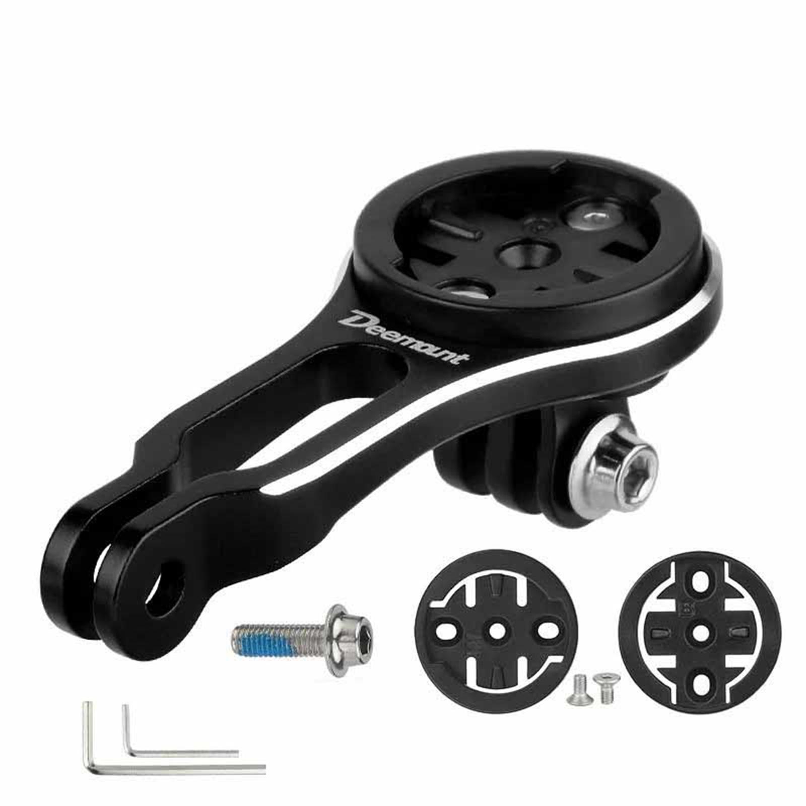 Adjustable Out-Front  Mount - Aluminum Cycling Computer Mount - Compatible with Bike GPS & Cycling Computers One Size