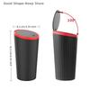 Mini Car Trash Bin Can - Auto Dust Organizer Interior Rubbish Garbage Container Storage Box Bucket - Essential Auto Accessor