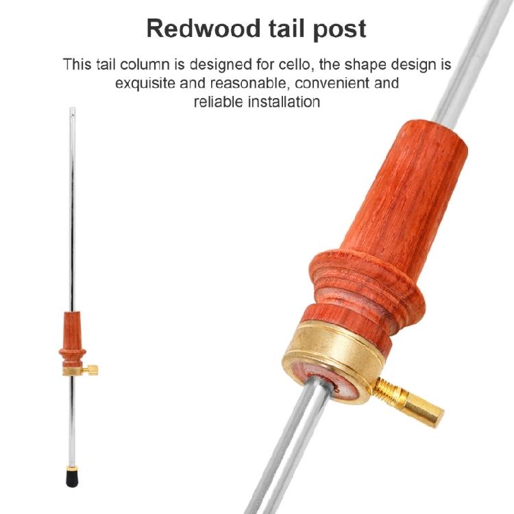 Cello Support Rod Cello Accessories Cello Endpin Tool Tail Post Support Rod Cello Accessory Endpin Replacement for Cello