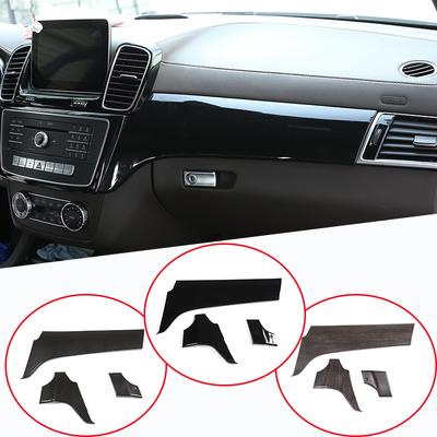 ABS-Kunststoff Auto Innenraum Mittelkonsole Schutzpanel Abdeckung Zierleiste Zubehör für Mercedes Benz GLE 350 GLS 400 Klasse 2016-
