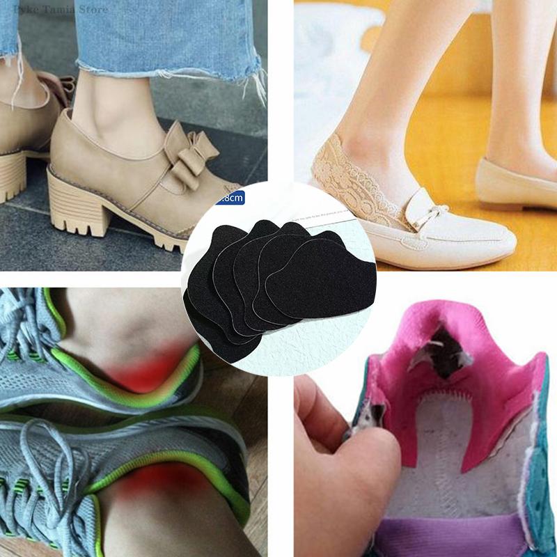 4pcs Sports Shoes Repair Stickers Suede Heel Protector Anti-Wear Repair Holes Self-adhesive Patches Insoles Pad Foot Care Insert