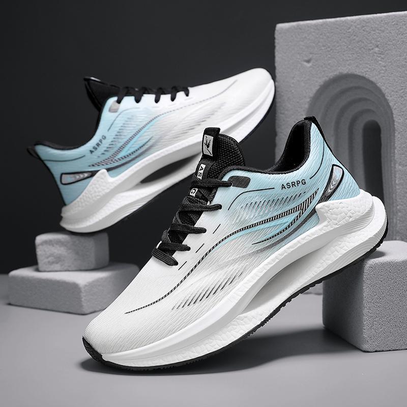 

Men s shoes 2025 summer mesh breathable running shoes men s shoes lightweight shock-absorbing soft-soled student shoes Korean version of trendy r 46