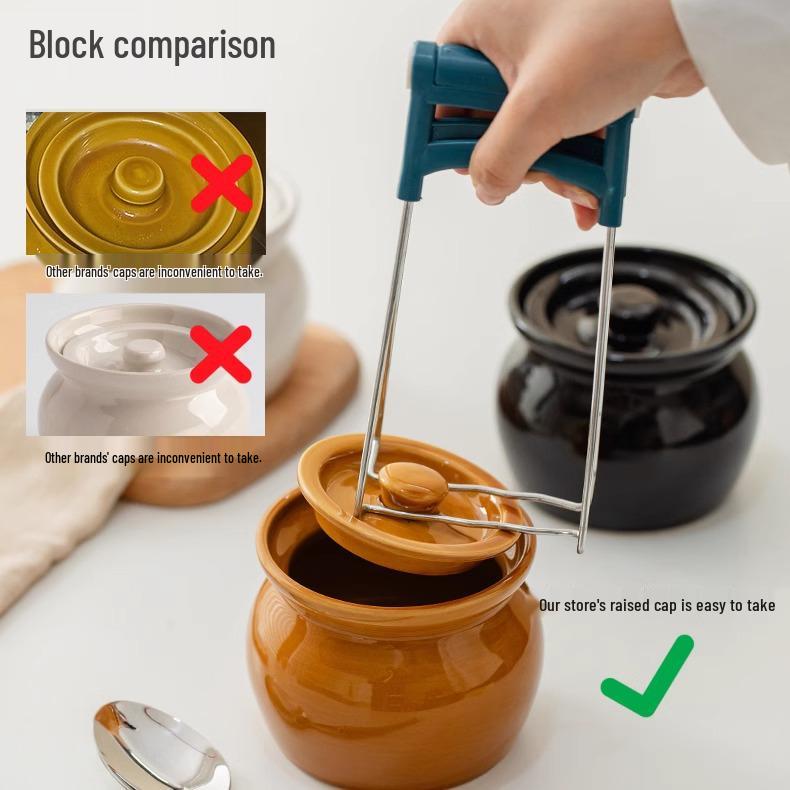 Single-Serving Ceramic Clay Stew Pot - Food Grade Double Boiler for Household Soup and Stew