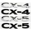 1Pc ABS Car Rear Trunk Words Letters Logo Badge Emblem Decals Sticker For CX4 CX5 CX7 Body Decoration Accessories