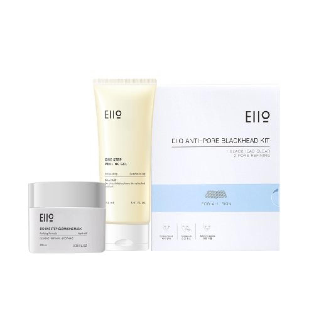 

Eiio Pore Care Set One Step Cleansing Mask 100ml One Step Peeling Gel 150ml Anti Pore Blackhead Kit 5pcs NONE