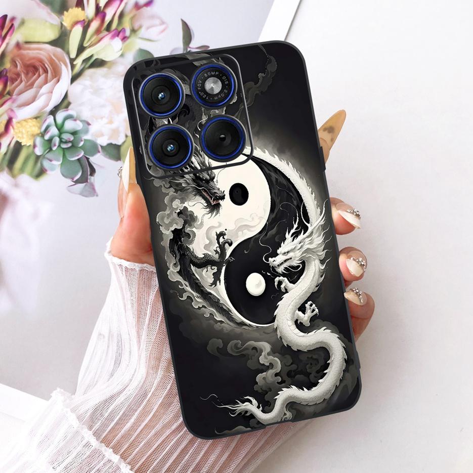 For Motorola Edge 70 Case XT2601-2 Luxury Butterfly Painted Cover Soft Silicone Case For Motorola Edge 70 Fusion Edge70 5G Shell