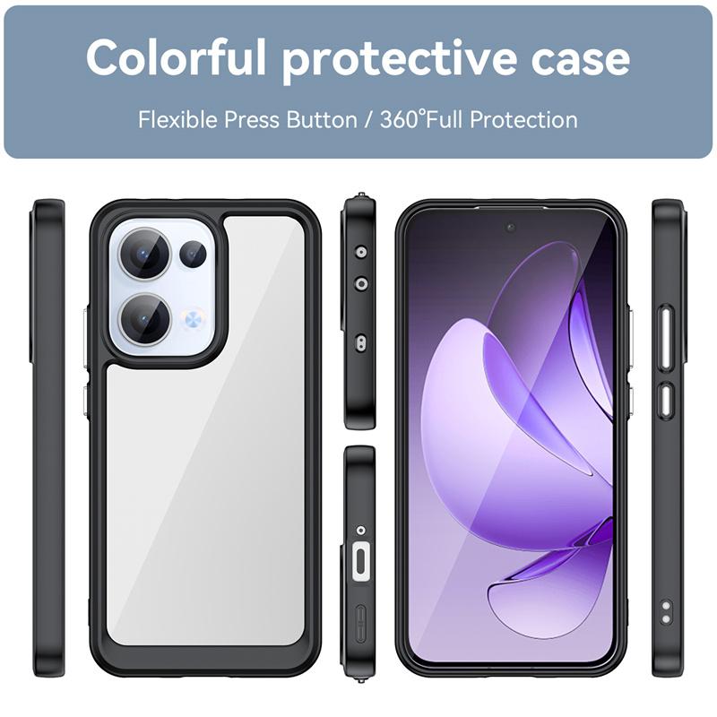 ANFAIRLACE Cordon Coque Copatible Avec Oppo Reno 8 Pro 5G, Étui