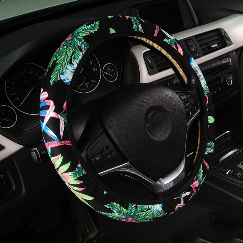 Car Seat Cover Colorful Pattern Breathable Protector Green