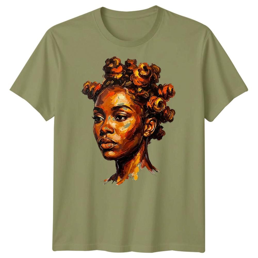 Unisexs Black Art Graphic T Shirt Classic Fit Crewneck Cotton Graphic Tee
