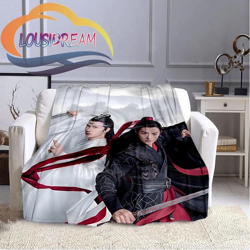 Popular TV The Untamed  Flannel Blanket Soft Fleece Throw  Lightweight All Seasons Warm for Couch Sofa Bedroom Quilt