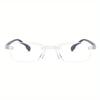 11 pairs frameless borderless reading glasses unisex fashion simple lightweight clear vision