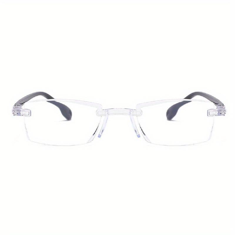 11 pairs frameless borderless reading glasses unisex fashion simple lightweight clear vision
