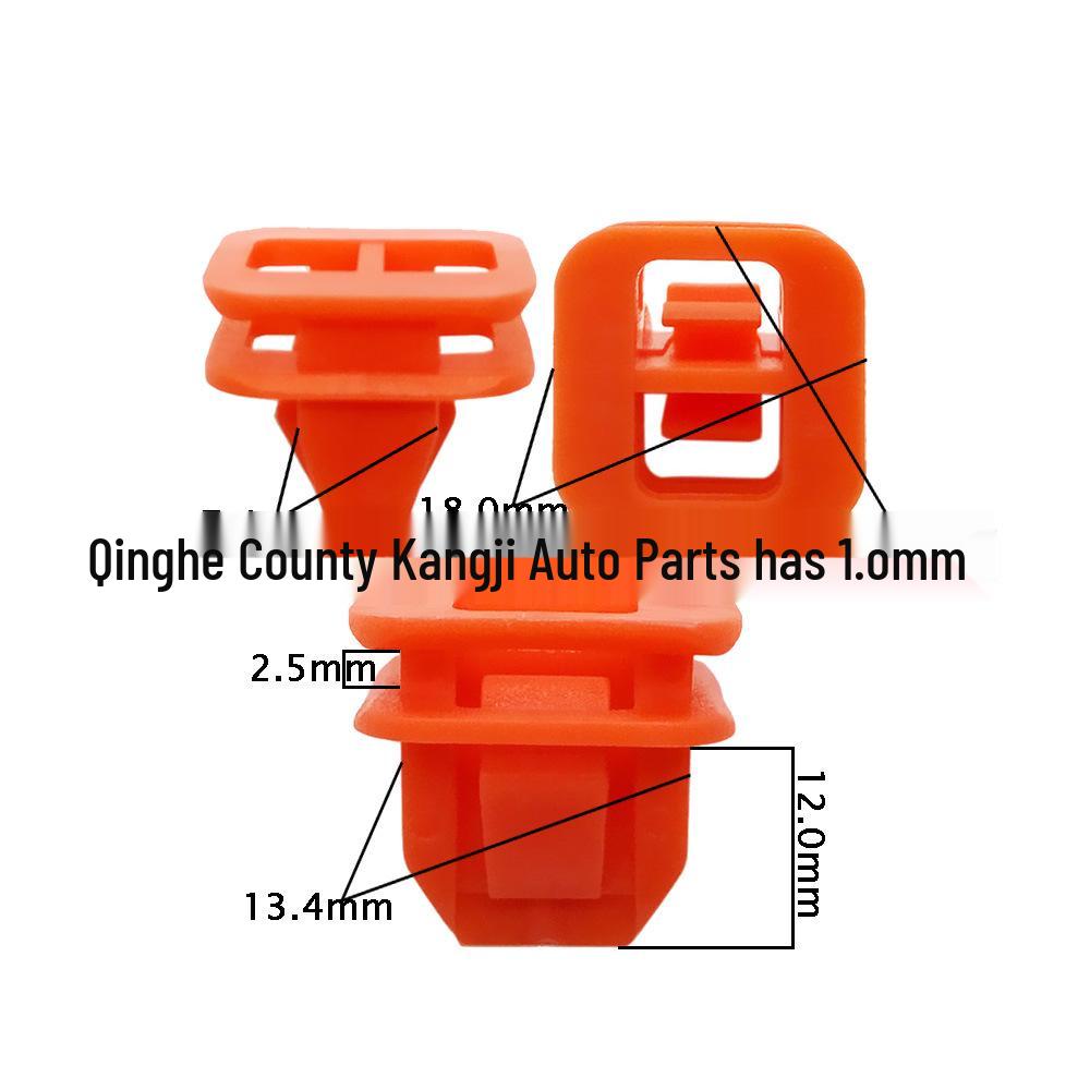 Car Door Panel Nylon Decorative Buckles - Large Cap, Plastic Buckle Fit