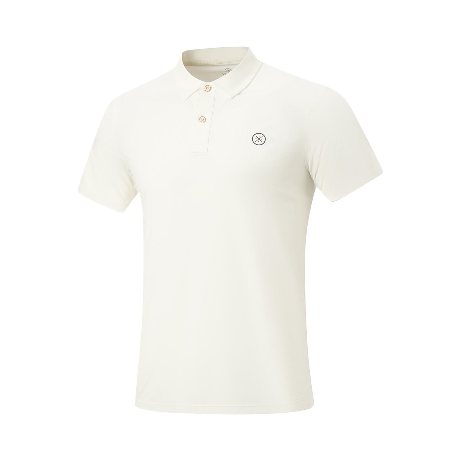 Li Ning Wade Series Quick Dry Cool Ice Feel Logo Polo Shirt Men tops APLW093-1 S
