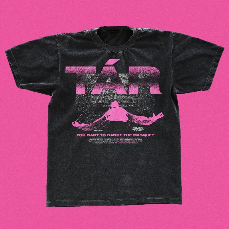 

Tár Movie Vintage T-shirt Black Classic Tee Graphic Shirt Tar Film Teeshirt Cate Blanchett Streetwear Screenprint Style Top 4XL