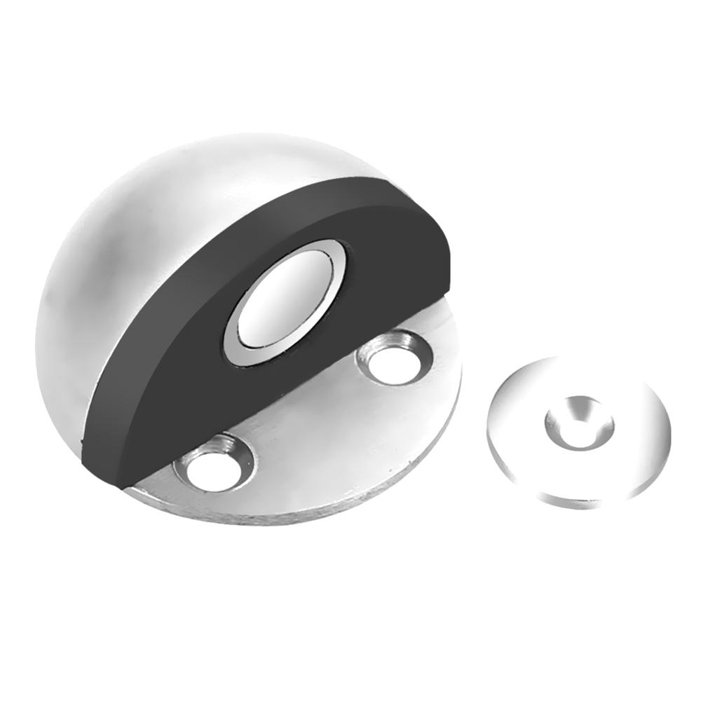

Stainless Steel Rubber Magnetic Door Stopper Punch-free Sticker Concealed Door Holder Floor-mounted Nail-free Doorstop
