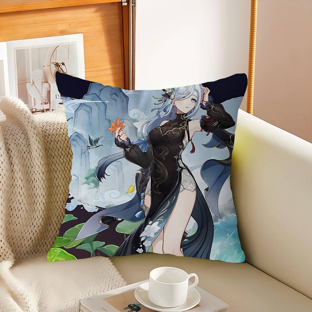 

Shenhe Pillow Gifts Home Office Furnishings Bedroom Sofa Car Cushion Cover Case 45x45cm 12x12Inch