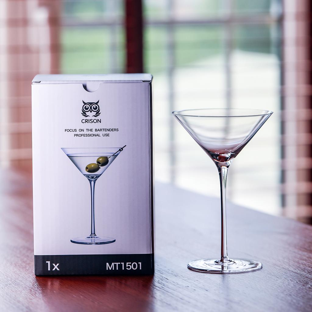 MT1501 CRISON Crystal Glass Bar Martini Cocktail Glass Champagne Wine Glass Wedding Party Home Glass Cup 130ml