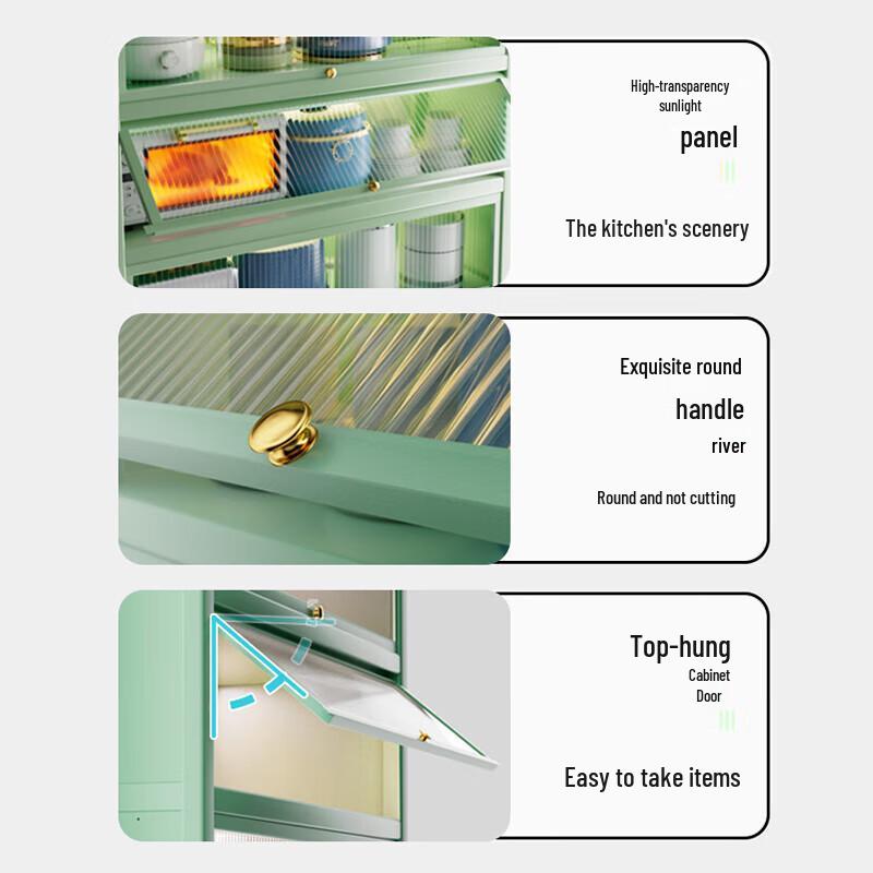 Beifu 5-Tier Carbon Steel Kitchen Storage Rack