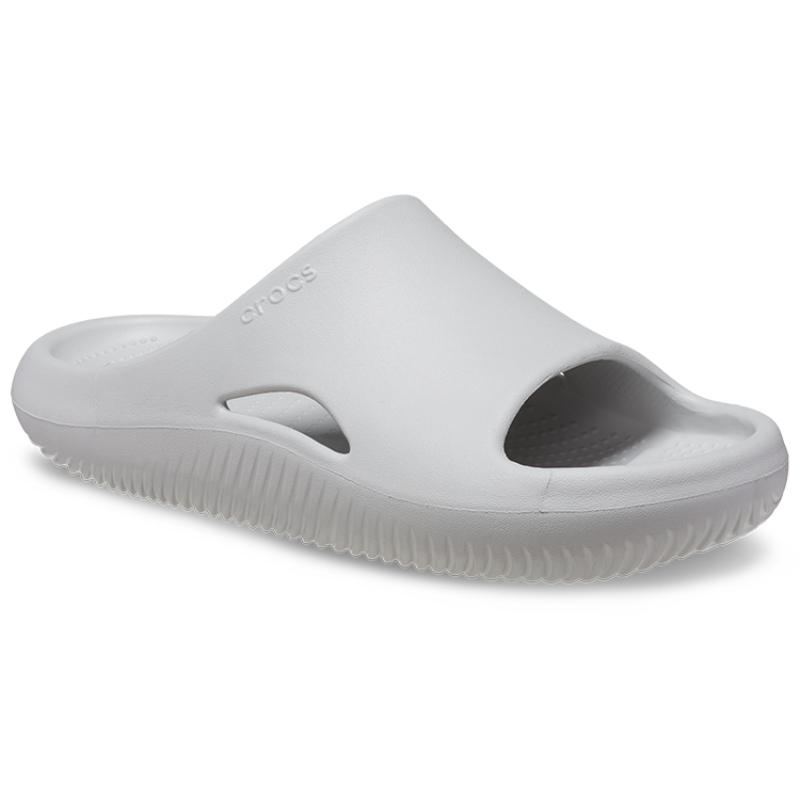 Crocs EVA Round-Toe Slip-On Flip-Flops Unisex Atmospheric Gray