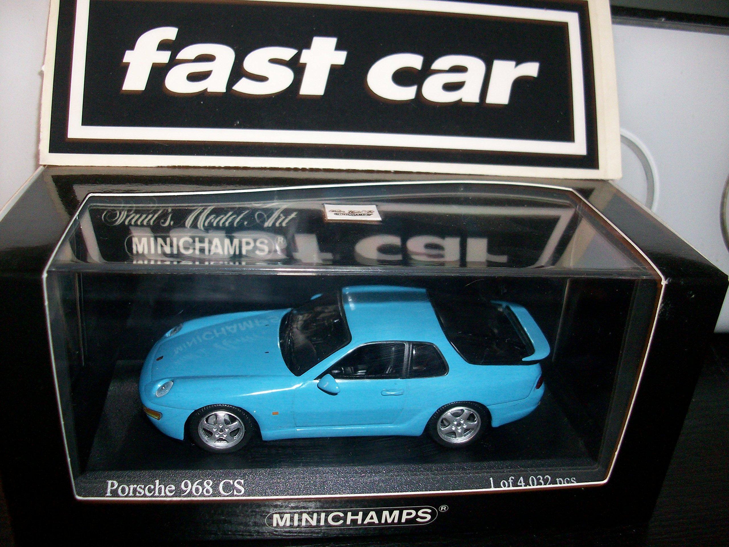 

1/43 Porsche 968CS (1993)/ BLUE PORSCHE синій