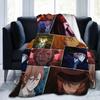 Bungou Stray Dogs Nakajima Atsushi Serie TV Chuuya Nakahara Coperta di Flanella Morbida Calda Accogliente Leggera per Bambini Adulti