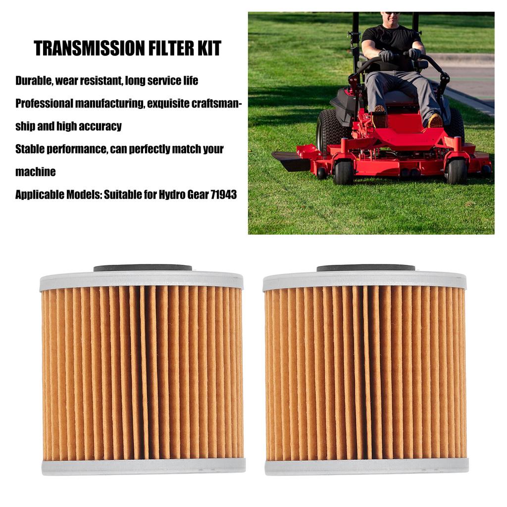2pcs Hydraulic Transmission Filter Kit with O Rings Garden Tools Accessory for Hydro Gear 71943 21548300