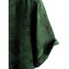 Men's Short Sleeved Shirt, Daily Fashion Printed Button Top, Chest Pocket Cardigan
