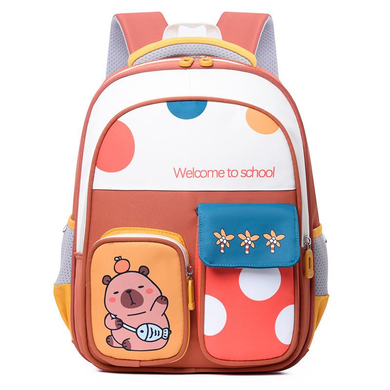Playful Colorful And Childrens Backpack For School With Adorable Cartoon Imagery For Ages 3 To 6