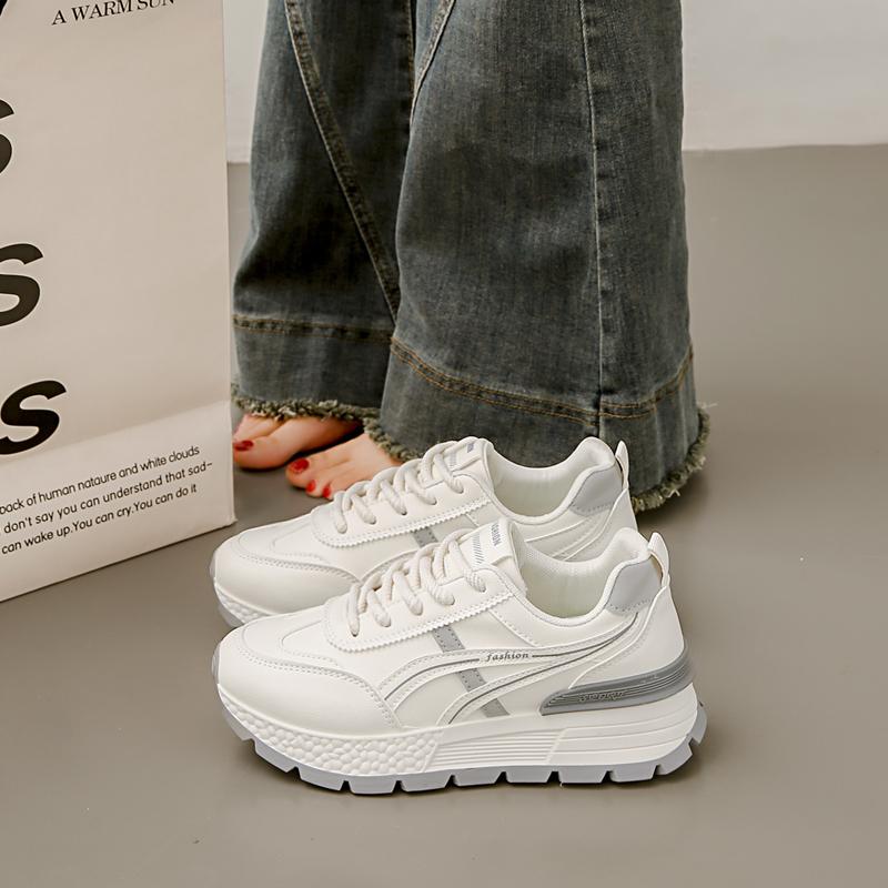 

Forrest Gump sneakers spring new wide-leg pants matching shoes to increase shoe size 34