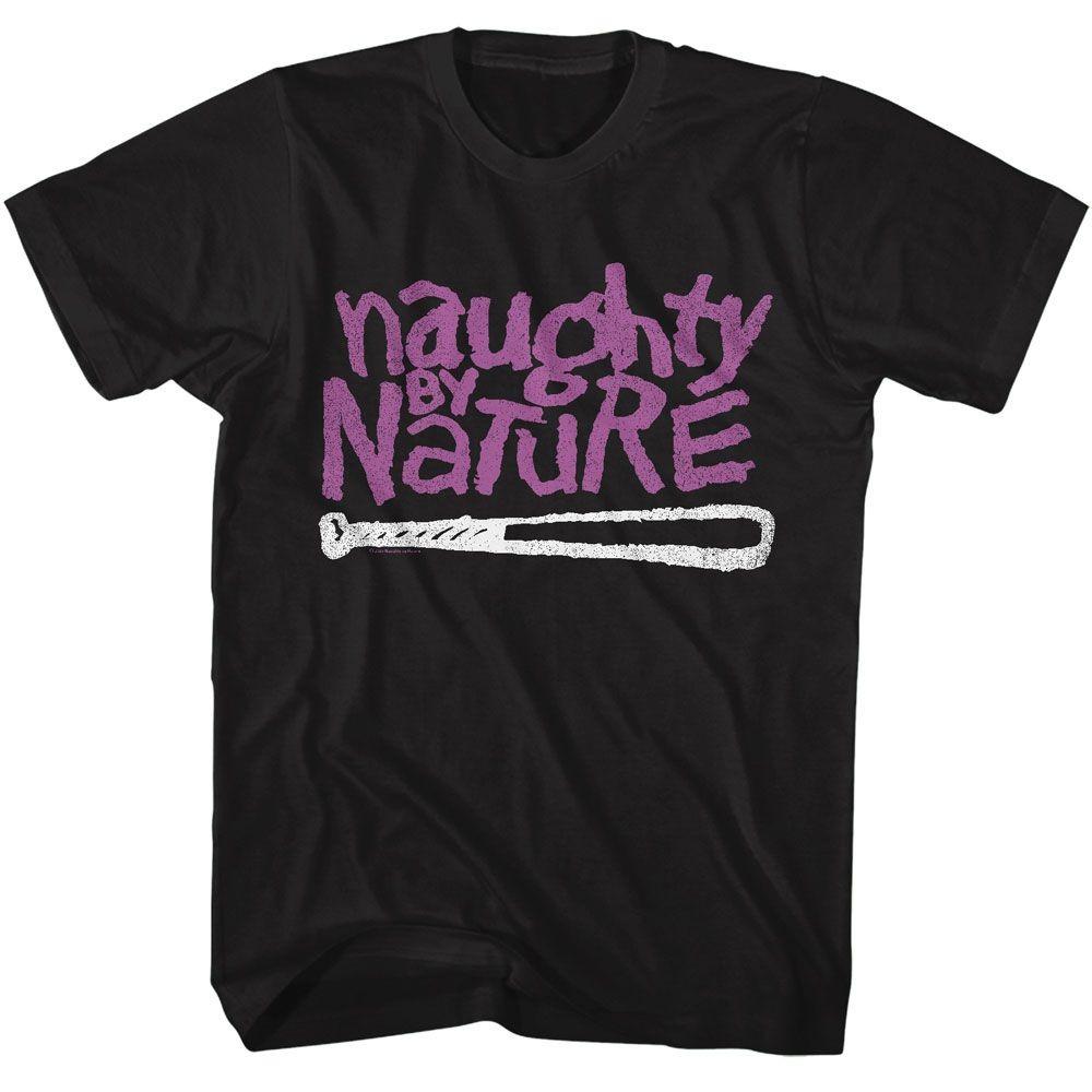 Naughty By Nature 2 Color Logo Music Shirt