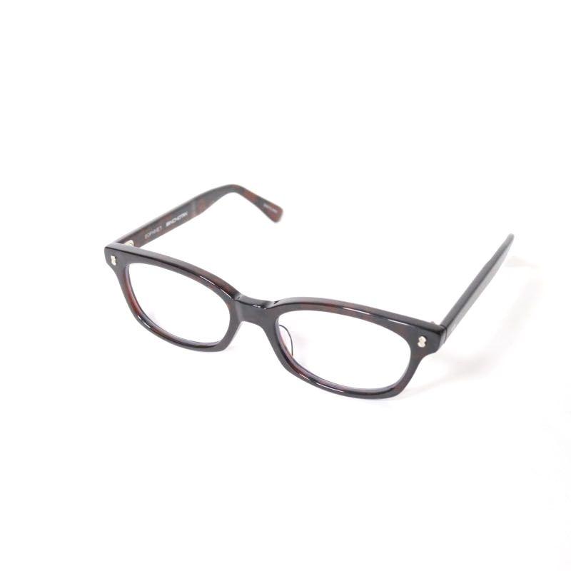 Used [New] Sofnet BINCHOTAN GLASSES Kaneko Glasses SOPH-242082 Brown Binchotan Charcoal Frame Blue Light Cut Lens