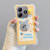 KEYSION Umhänge-Handyhülle für Redmi Note 14 4G 5G Niedliche Cartoon-Hülle mit langem Lanyard und Spiegel, stoßfeste Hülle für Redmi Note 14 5G