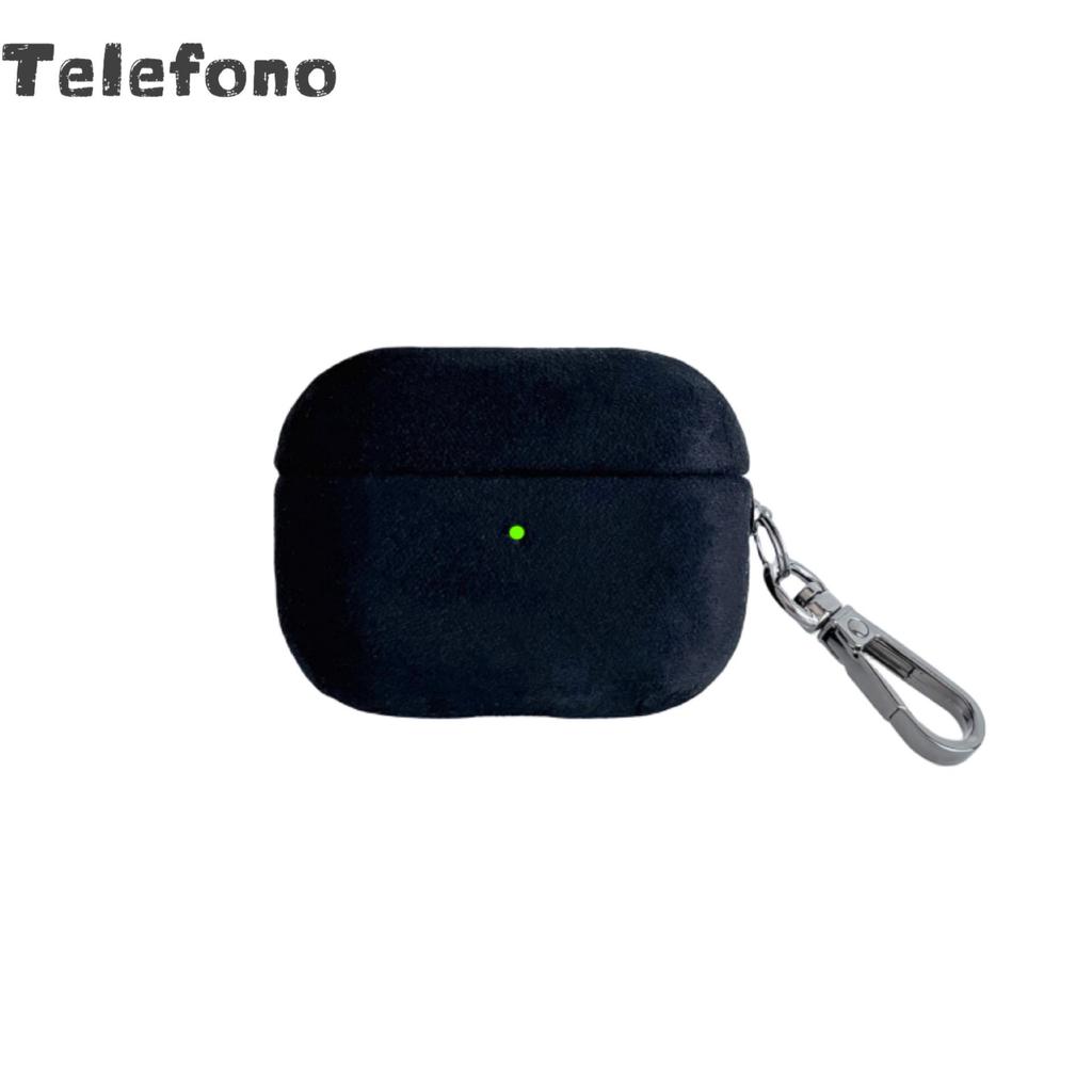 Suede Texture Protective Case for Apple AirPods 1/2, Pro, 3rd & 4th Gen Bluetooth Earphones