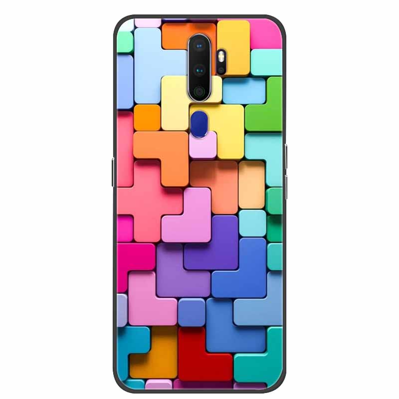 For OPPO A5 2020 Cases A9 2020 Marble Soft TPU Silicone Phone Covers For OPPO A9 2020 Case Fundas Bumper for OPPOA5 A 9 2020 Cat