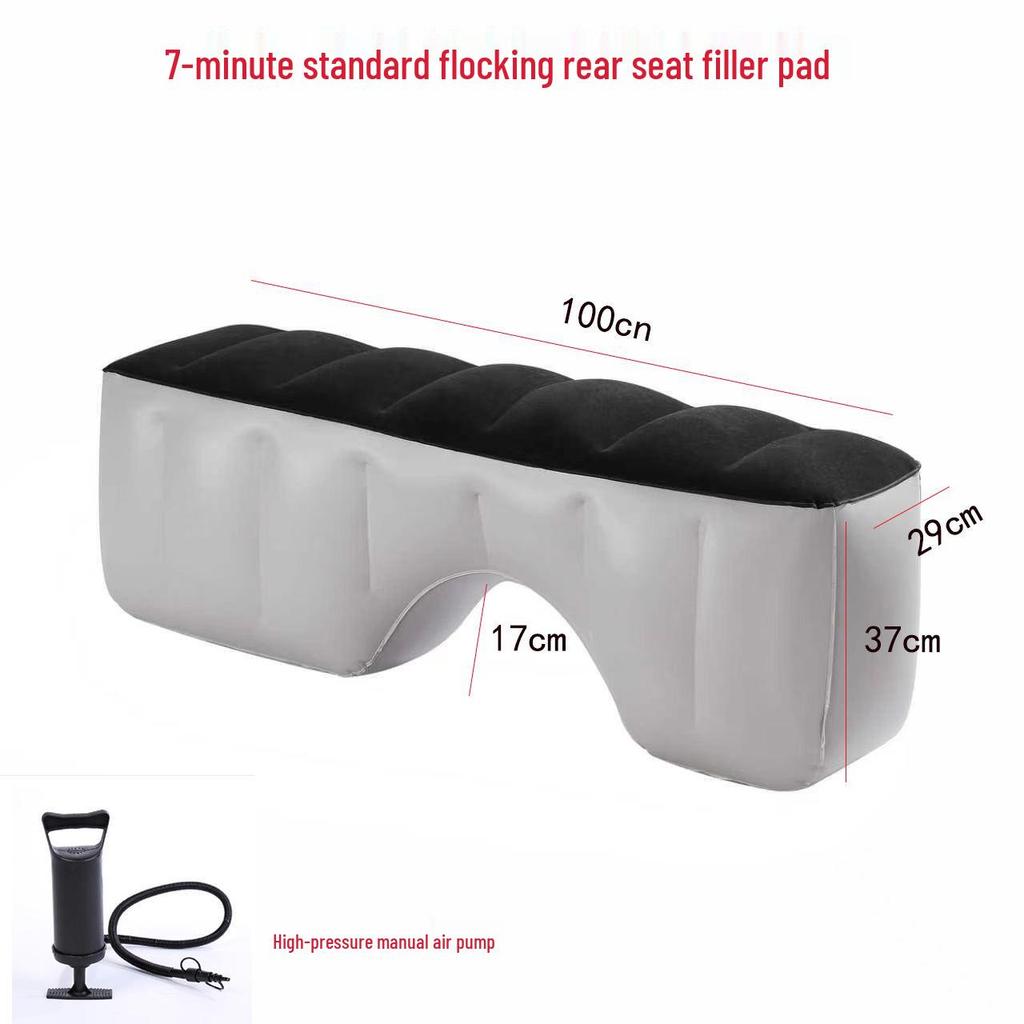 Inflatable Car Mattress Support: Universal Rear Seat Air Cushion for Children