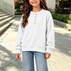 Boys and Girls Christmas Hoodie Sweatshirt Casual Comfortable Pullover Top for Holiday