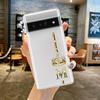 For Google Pixel 10 Pro 10A Phone Case Pixel 9 Pro XL Pixel 8 Pro 9A 8A 7A 7 6A 6 Pro Soft TPU Cover Diamond Crown Letter