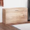 Vidaxl Schuhschrank, Farbe Eiche, 80x24x45 cm