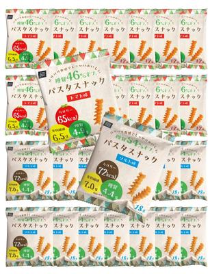 Low Low Pasta Dietary Low Sanshu Sanshu Seika Flavor Tomato 30 Bag Carb, Sugar, Snack, Fiber, Calorie, Sweets, Snacks, Souhonpo, (salt & Flavor, Set)