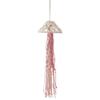 Nordic Handmade Cotton Rope Jellyfish Hanging Ornament for Children's Room or Bedroom