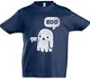Boo II Kids Boys T-Shirt Fun Ghost Spirit Nerd Geek Halloween