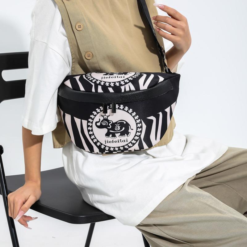 Nový cestovní batoh s velkou kapacitou, dojíždění, nylonový, dámská náprsní taška, ledvinka