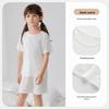 LABI Kids' Summer Jacquard Mesh Loungewear Set